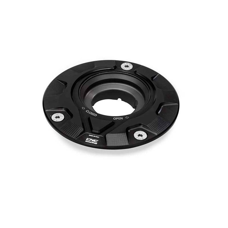 Exterieur de trappe a essence 1/4 de tour CNC Racing noir