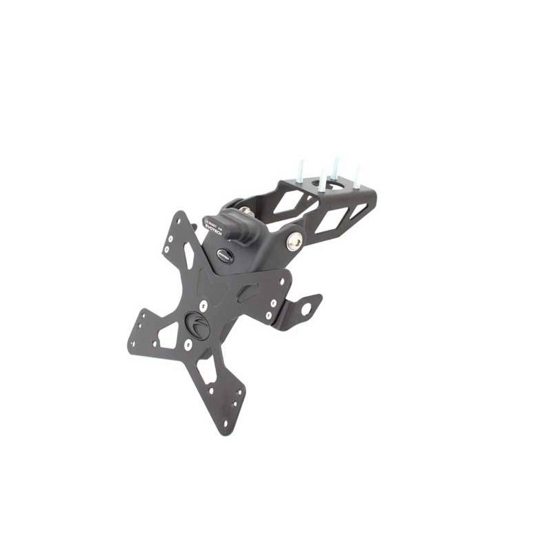 Support de plaque Yamaha R6 réglable Evotech Support de plaque Yamaha R6 réglable Evotech