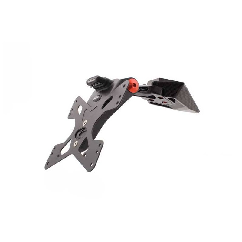 Support de plaque réglable Triumph Daytona et Street Triple Evotech