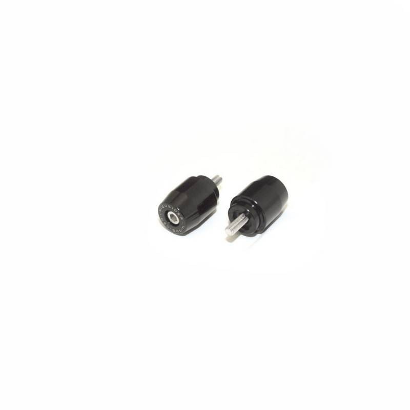 Embouts de guidons Highsider alu noir pour Yamaha M6 Embouts de guidons Highsider alu noir pour Yamaha M6