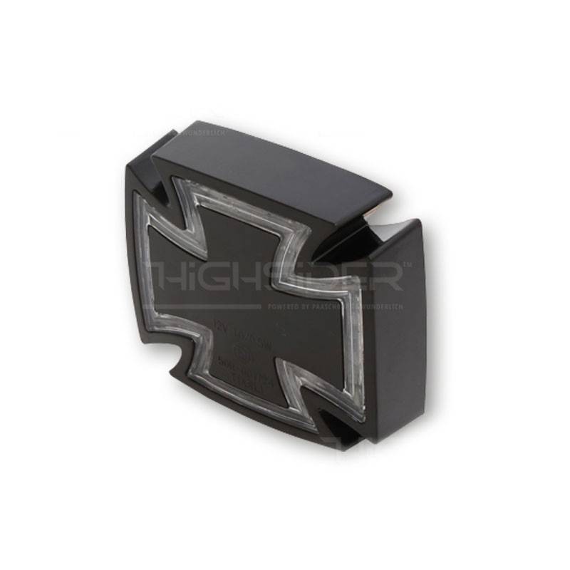 Feu arrière LED Gothic Highsider noir Feu arrière LED Gothic Highsider noir