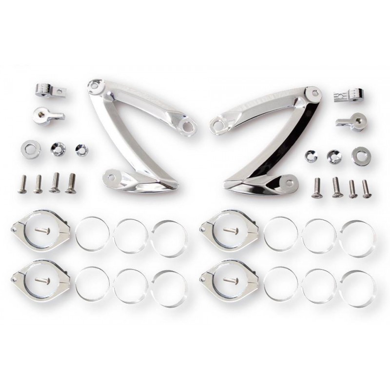 Highsider Aluminium Taillé Masse Alu Phare Supports Diamètre