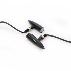 Clignotants LED Mono long Highsider noir