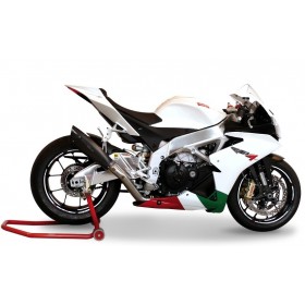 Echappement HP Corse evoxtrem inox noir homologué aprilia RSV4