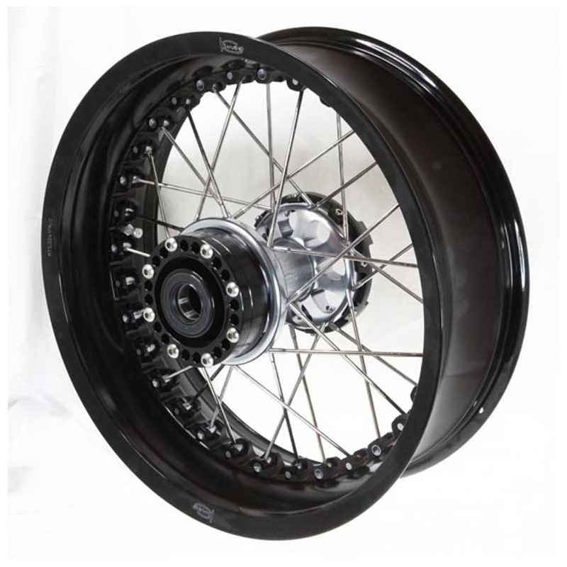 Jante arrière 6x17 à rayon Kinéo pour équiper votre moto Kawasaki Z 1000 ABS