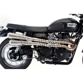 Double échappement Triumph Scrambler QD Exhaust mégaphone image 1