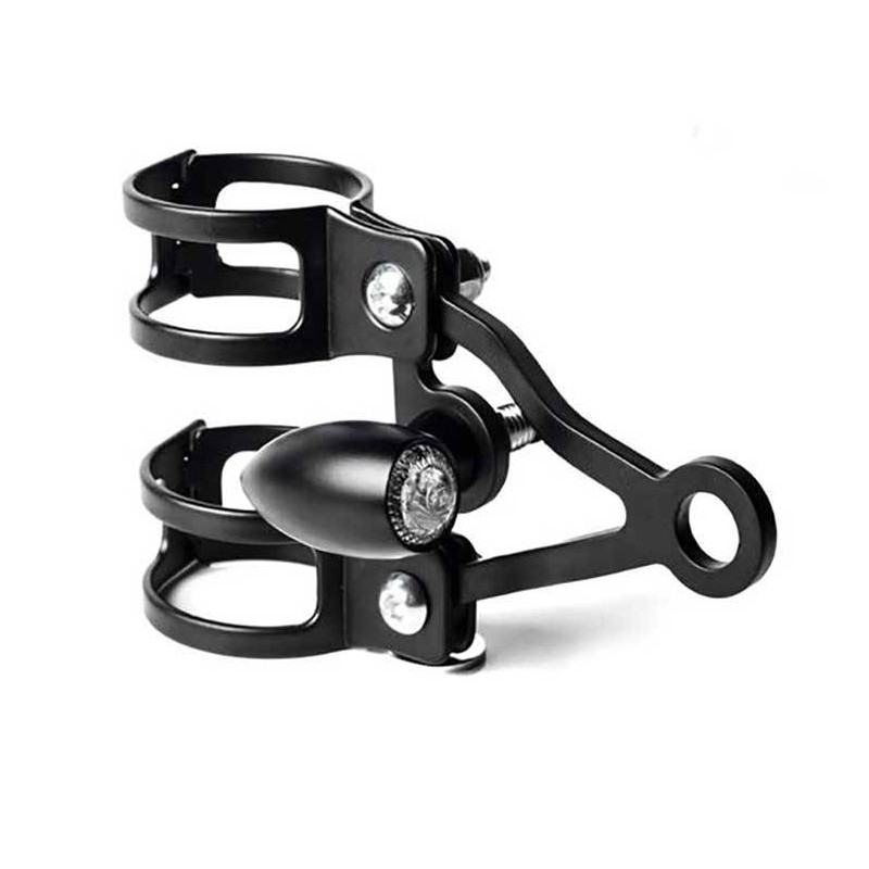 Supports de phare chrome 41 mm South Garage
