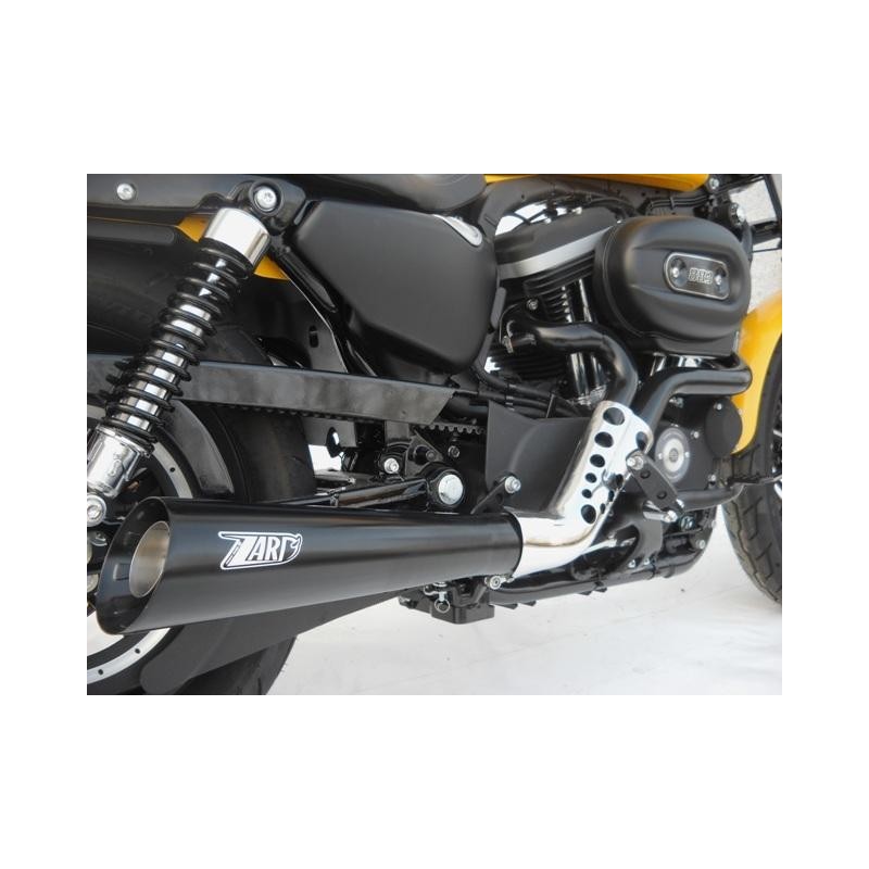 Ligne d'échappement complète moto homologué inox kit sport harley davison Zard
