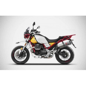Echappement homologué euro5 haut moto guzzi v85 tt
