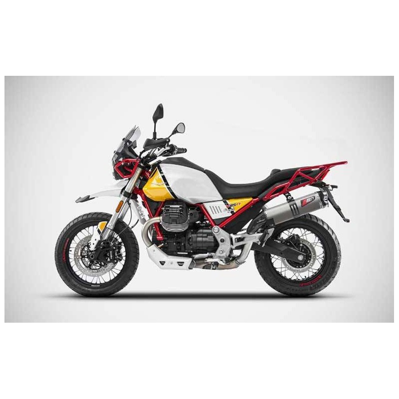 Echappement homologué euro5 haut moto guzzi v85 tt Echappement homologué euro5 haut moto guzzi v85 tt