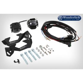 Phares Additionnels LED MicroFlooter Fixation Pieds de Fourche pour BMW R1200GS LC et R1250GS 1