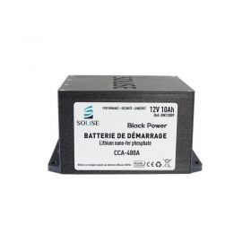 Boitier de protection batterie de démarrage BM12009 avec patte Solise