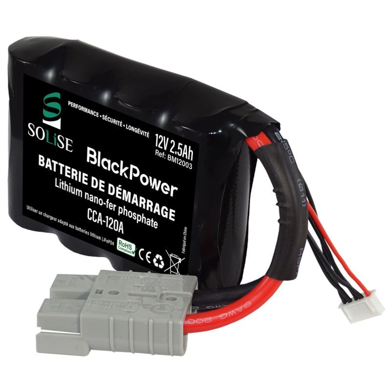 Batterie Lithium CCA120 12V (BM12003) Solise image 1