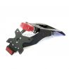 Support de plaque + feu arrière Lucas Triumph Bonneville T100 Evotech 2009-2015 image 3