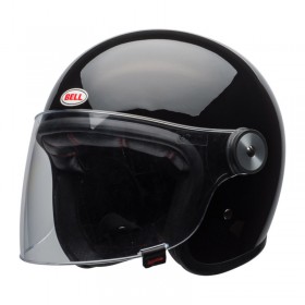 Casque jet Bell Riot Solid Black 1
