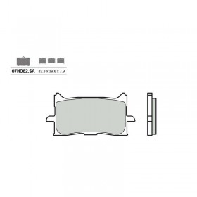 Plaquettes de frein AV 07HO62SA pour Honda CRF1000L Africa Twin