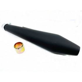 Echappement Megaphone noir BLVD966