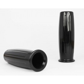 Poignees Posh noires 1 pouce 25.4mm