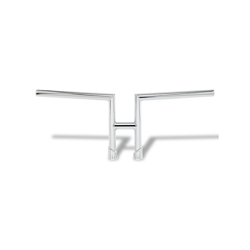 Guidon haut H2 chrome 25,4mm 1