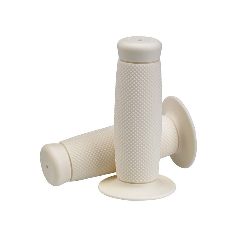 Revêtements de poignées Renegade Grips Biltwell White TPV