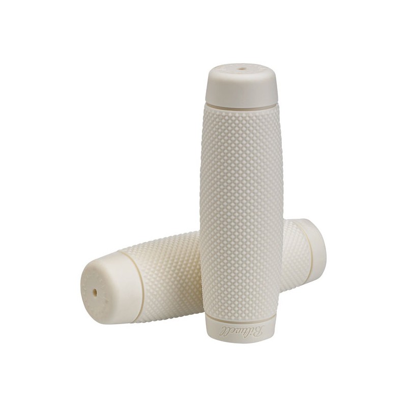 Revêtements de poignées Recoil Grips Biltwell White TPV