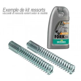 Kit ressorts de fourche Bitubo pour Bonneville + huile de fourche Motorex