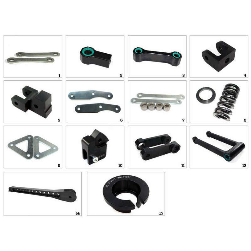 Kit de rabaissement de selle Honda CRF1000L Africa Twin