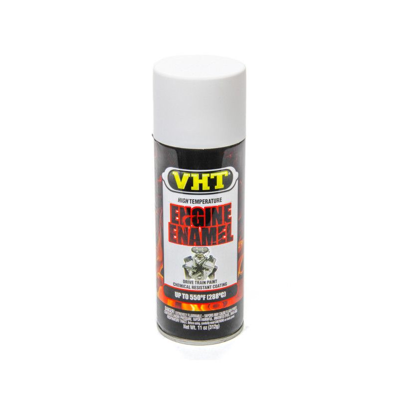 Peinture en spray moteur blanc brillant VHT