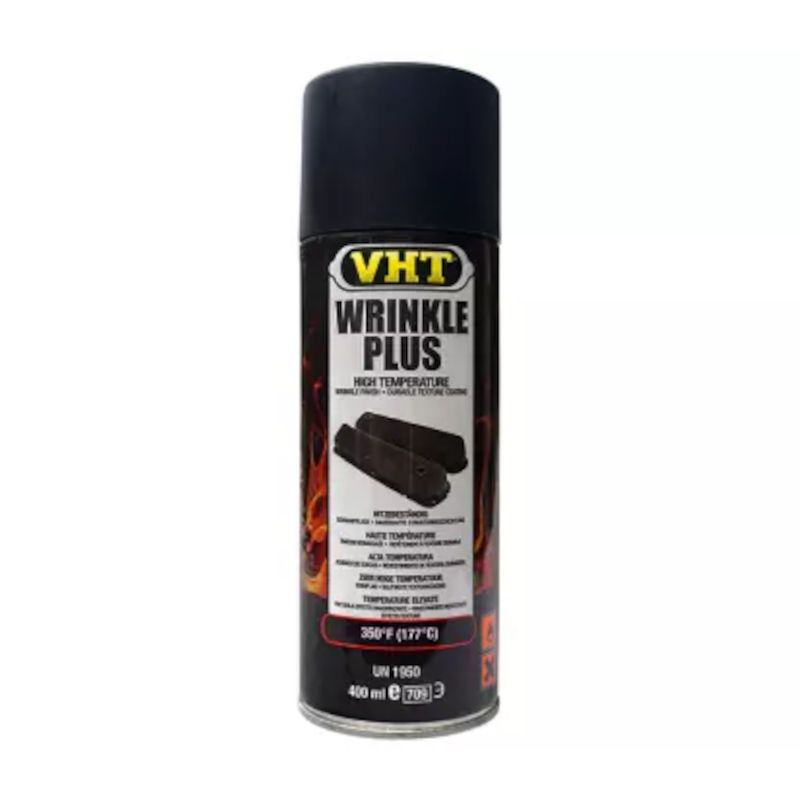 Peinture en spray effet fritte noir VHT