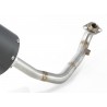 Pot GPR Exhaust Yamaha T135 Spark LC4V 2005/12 échappement complet homologué Furore Nero