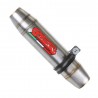 Pot GPR Exhaust Yamaha FZ 16 Byson 160 2010 échappement complet homologué Deeptone Inox