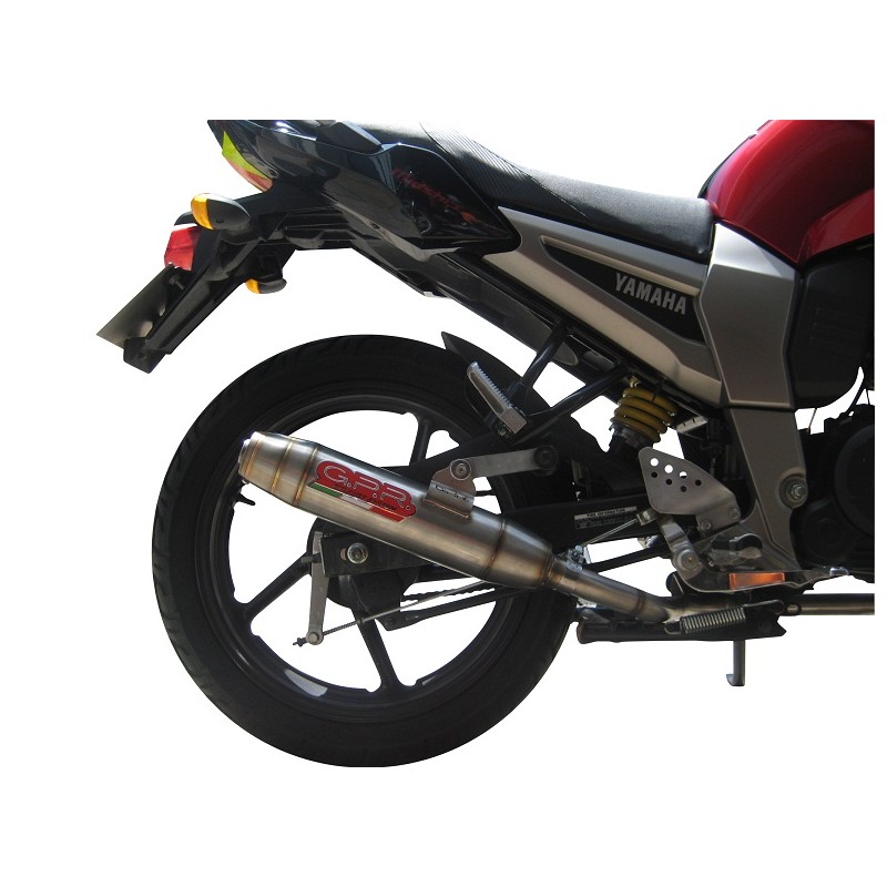 Pot GPR Exhaust Yamaha FZ 16 Byson 160 2010 échappement complet homologué Deeptone Inox