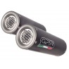 Pot GPR Exhaust Yamaha FZ6 600-Fazer S1-S2 2004/13 échappement homologué M3 Poppy