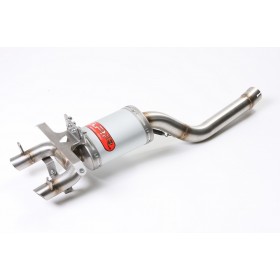 Pot GPR Exhaust Yamaha FZ6 600-Fazer S1-S2 2004/13 Ghost échappement homologué Alluminio Ghost