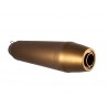 Pot GPR Exhaust Yamaha FZR 600 1990/93 double échappements Homologué universel sans tube de liaison Deeptone Bronze café Racer