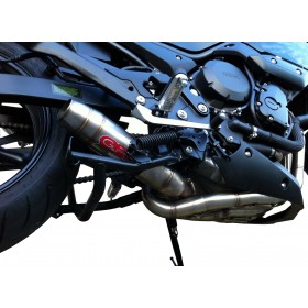 Pot GPR Exhaust Yamaha XJ 6 - XJ 600 Diversion 2009/15 e3 échappement complet homologué Deeptone Inox