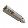 Pot GPR Exhaust Yamaha XJ 6 - XJ 600 Diversion 2009/15 e3 échappement complet homologué M3 Titanium Natural