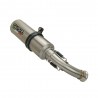 Pot GPR Exhaust Yamaha XJ 6 - XJ 600 Diversion 2009/15 e3 échappement complet homologué M3 Titanium Natural
