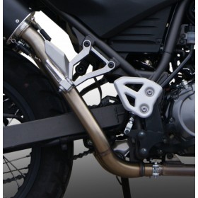 Pot GPR Exhaust Yamaha XT 660 X-R 2004/14 échappement homologué Furore Nero