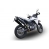 Pot GPR Exhaust Yamaha XT 660 X-R 2004/14 échappement homologué Furore Nero