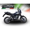 Pot GPR Exhaust Yamaha XT 660 Z Ténéré 2008/16 échappement homologué Furore Nero