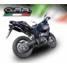 Pot GPR Exhaust Yamaha XT 660 Z Ténéré 2008/16 échappement homologué Furore Nero