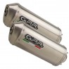 Pot GPR Exhaust Yamaha XT 660 Z Ténéré 2008/16 échappement homologué Satinox