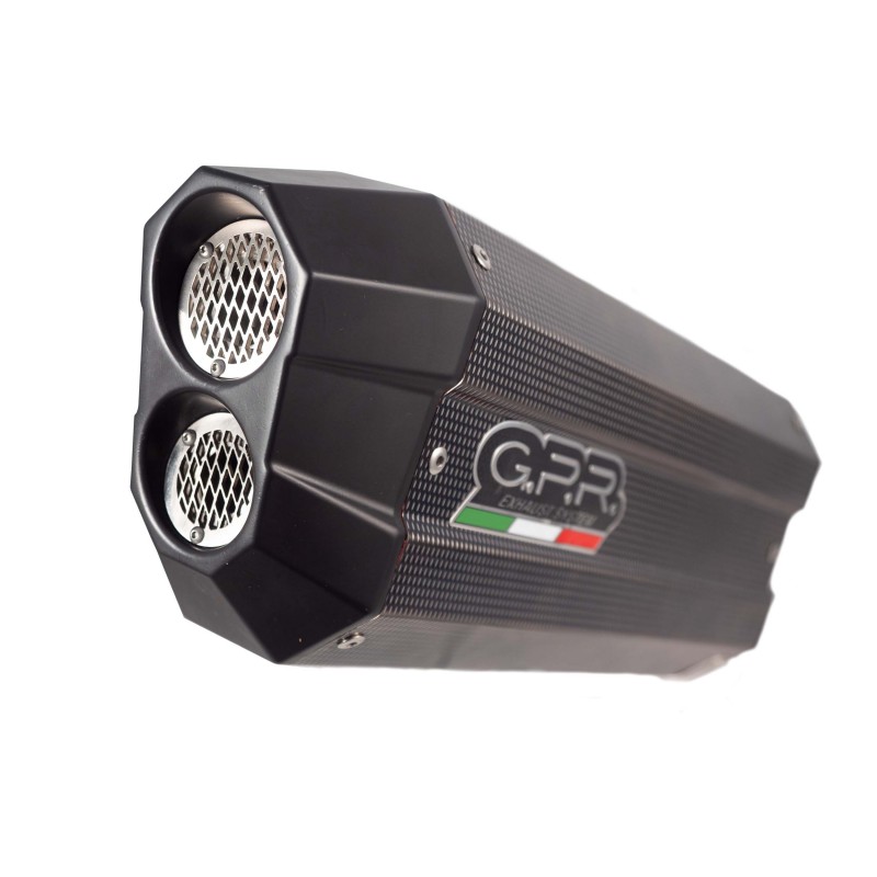 Silencieux Sonic Poppy GPR Exhaust pour Yamaha Ténéré 700 2019- 2020 1