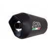 Pot GPR Exhaust Yamaha FZ 8 2010/16 échappement homologué Furore Nero