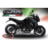 Pot GPR Exhaust Yamaha MT-09 / FZ-09 2014/16 e3 Pot échappement complet homologué M3 Inox
