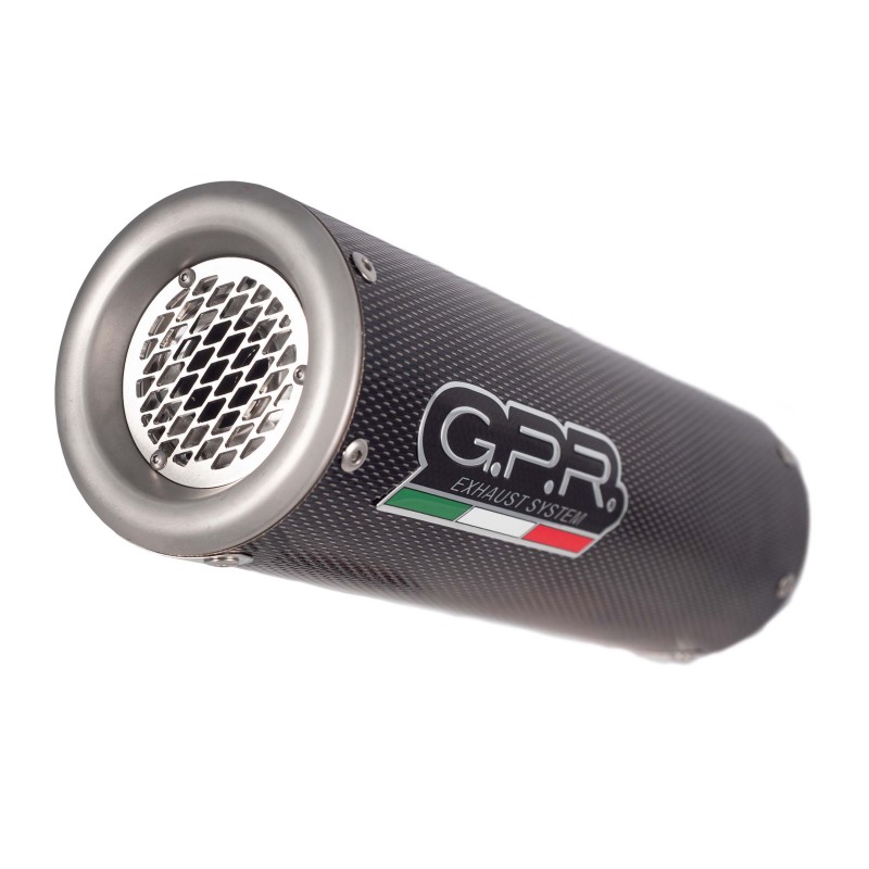 Pot GPR Exhaust Yamaha MT-09 Tracer FJ-09 TR 2015/16 e3 Pot échappement complet homologué M3 Poppy