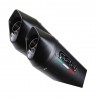 Pot GPR Exhaust Yamaha TDM 900 2002/14 échappement homologué Furore Nero