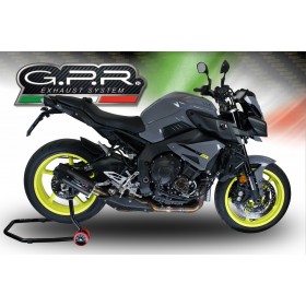 Silencieux Furore EVO4 GPR Exhaust pour Yamaha MT-10 / FJ-10 2016 - 2020 carbone 6