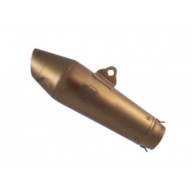Pot GPR Exhaust Yamaha FZR 600 1990/93 échappement Homologué universel sans tube de liaison Vintavoge Bronze café Racer